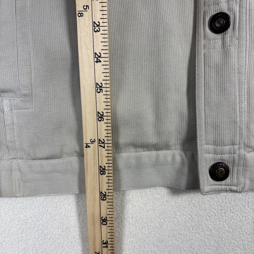 Tommy Bahama Men XLarge Beige‎ Silk Jacket Cozy Butter Quiet Luxury 80s - Picture 7 of 11